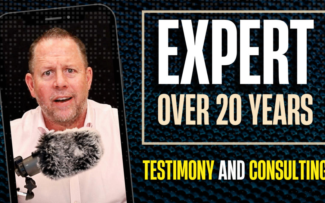 Testimony & Consulting Expert Over 20 Years